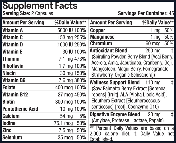 Brooklyn Tank's Daily Dose Multi-Vite